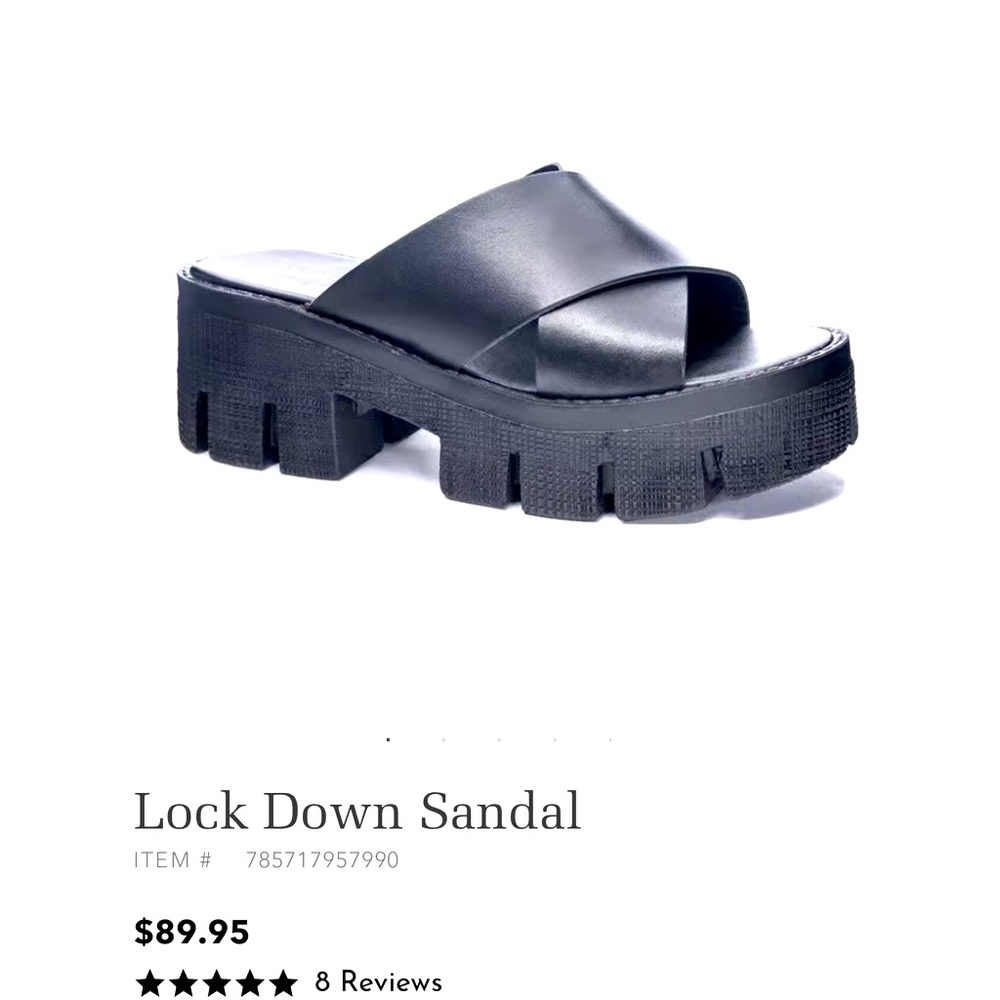 LIKE NEW CHINESE LAUNDRY PLATFORM SLIDES